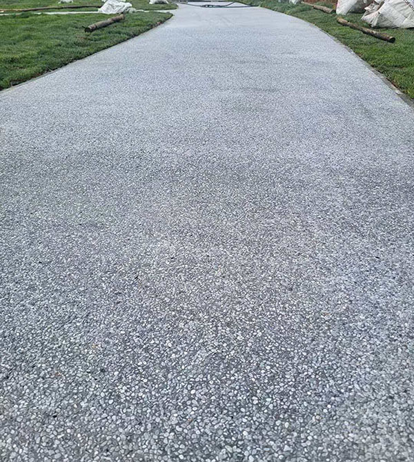 杭州灣方太公園水洗石工程