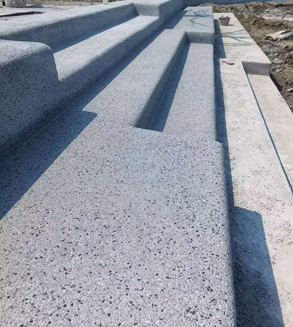 杭州之江路海塘安瀾水洗石工程